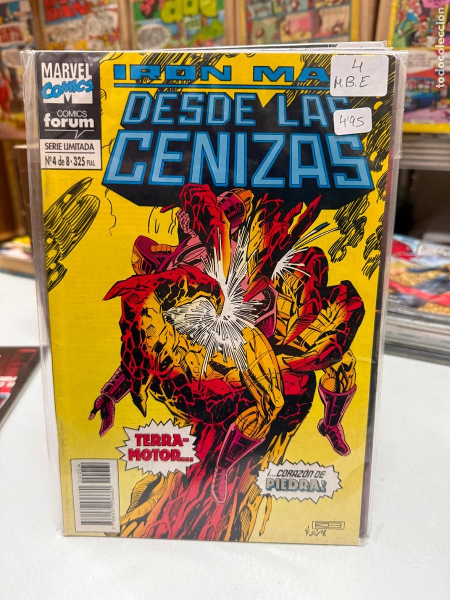 C&oacute;mics: IRON MAN DESDE LAS CENIZAS EDITORIAL FORUM NUMERO 4 - Foto 1