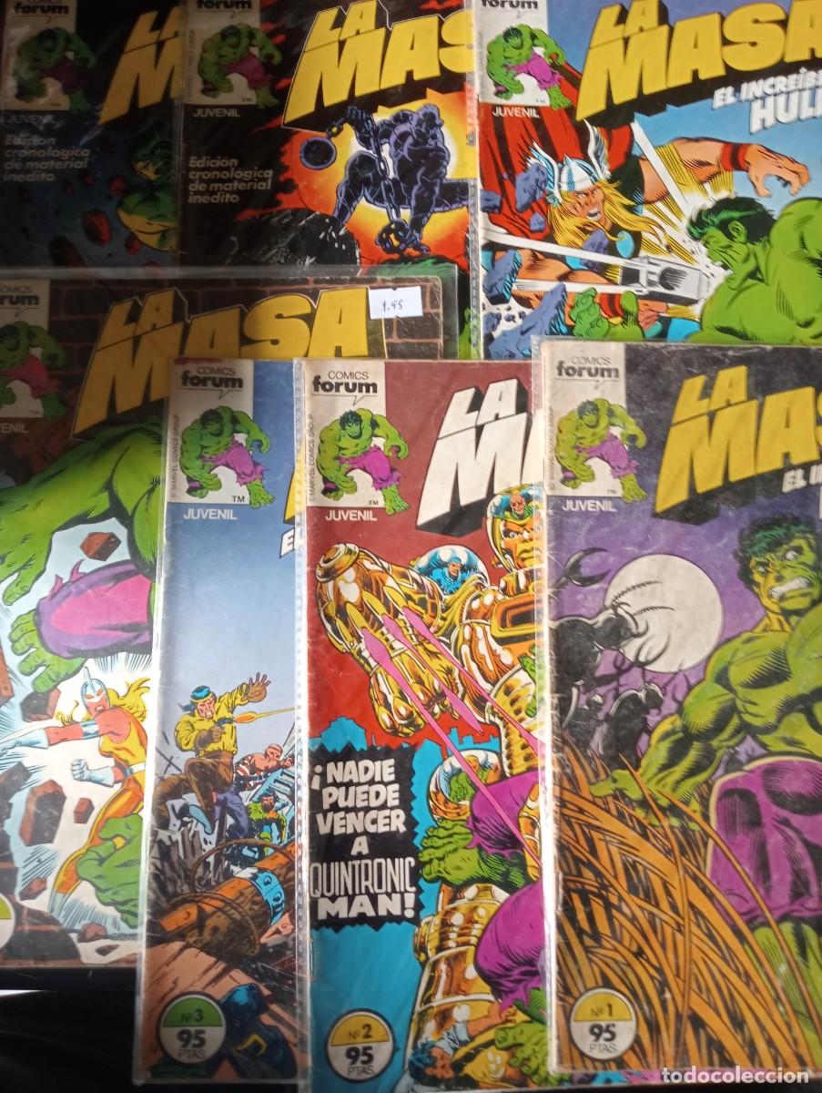 C&oacute;mics: LA MASA - EL INCREIBLE HULK Vol.1 n&ordm;s 1 al 7 - FORUM - Foto 1
