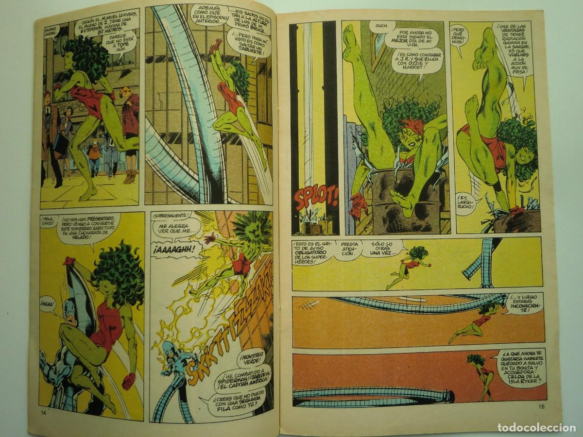 C&oacute;mics: Lote de 2 c&oacute;mics HULKA N&ordm; 4 y 5 de FORUM COMICS (1990) - Foto 3