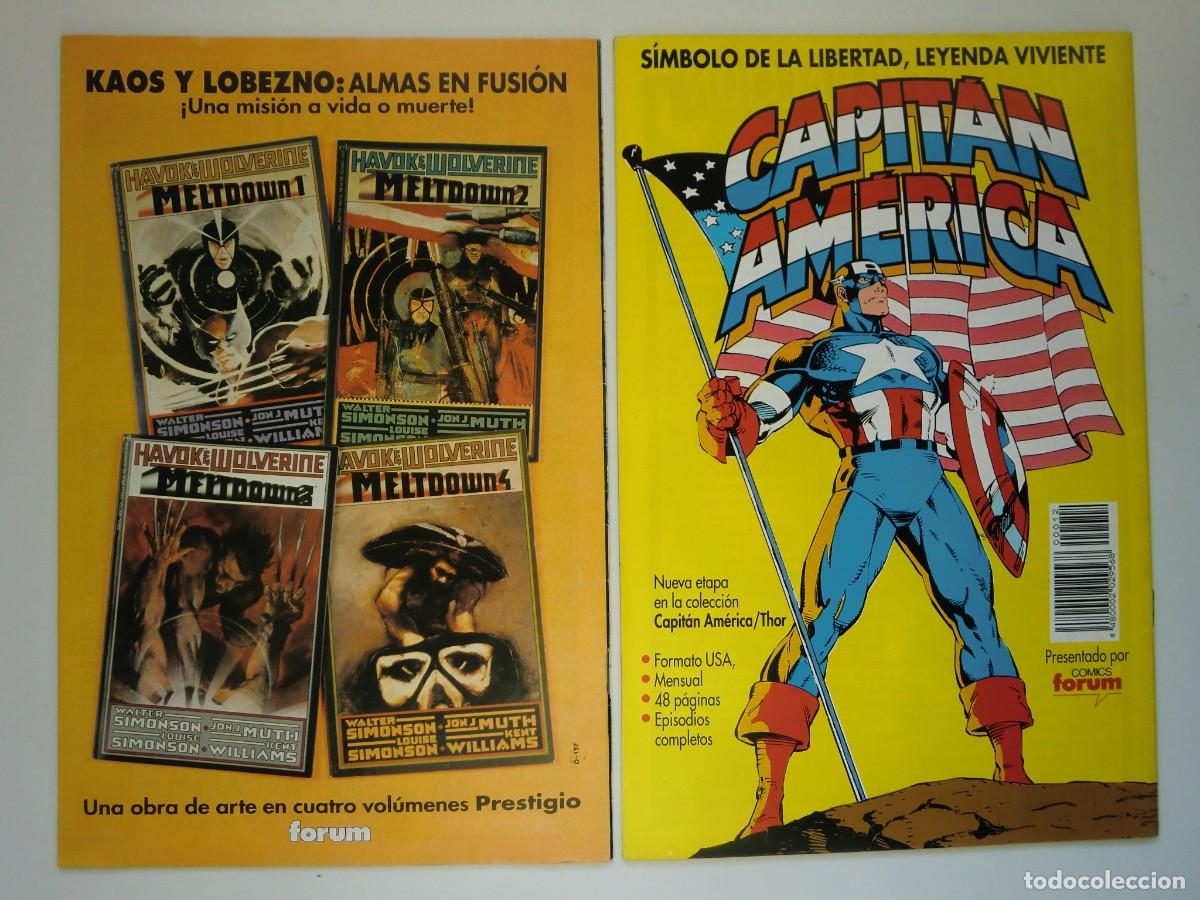 C&oacute;mics: Lote de 2 c&oacute;mics X-MEN N&ordm; 3 (1992) y N&ordm; 12 (1993) de FORUM C&Oacute;MICS - Foto 4