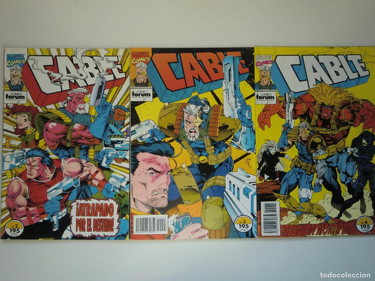 C&oacute;mics: Lote de 3 c&oacute;mics CABLE N&ordm; 2, 3 y 4 (1994) de FORUM C&Oacute;MICS - Foto 1