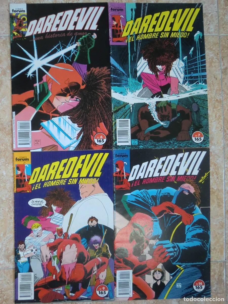 C&oacute;mics: Lote de 4 c&oacute;mics DAREDEVIL VOL. 2 N&ordm; 6, 7, 9 y 14 (1990) de FORUM C&Oacute;MICS - Foto 1