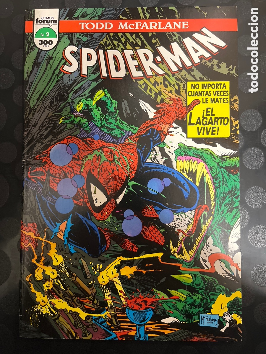 C&oacute;mics: SPIDERMAN N.2 TODD McFARLANE SPIDER-MAN ( 1990/1992 ) - Foto 1