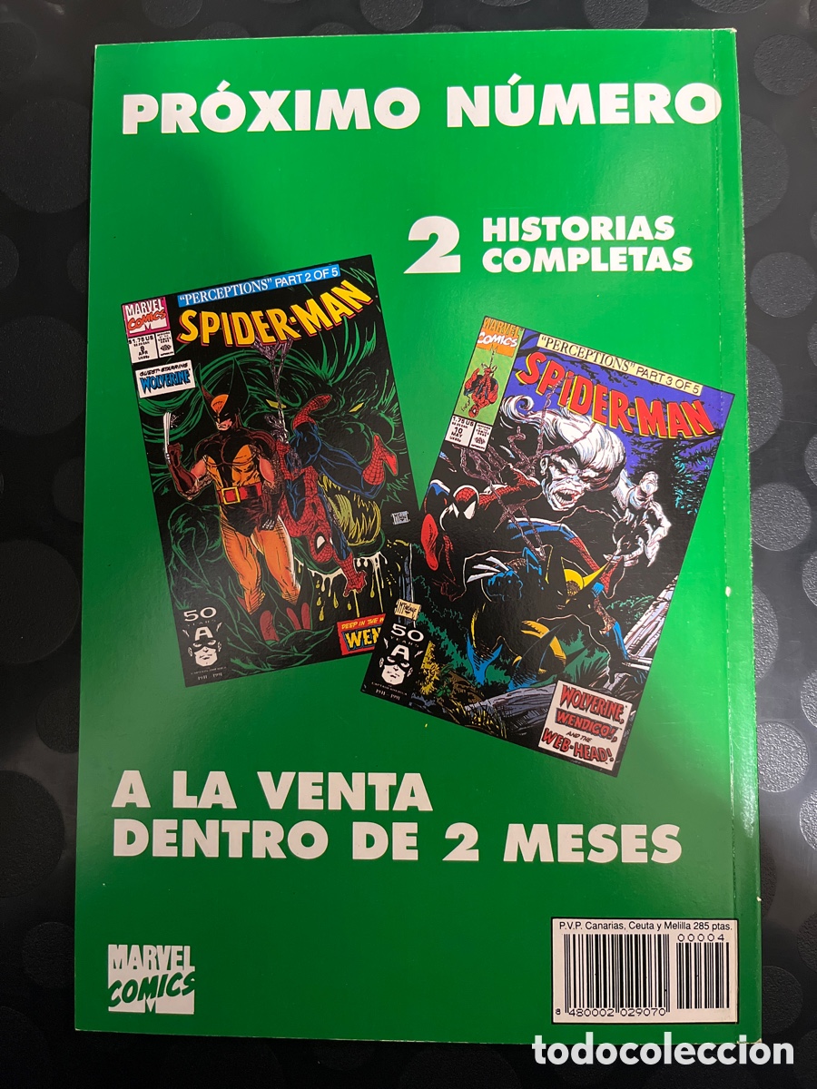 C&oacute;mics: SPIDERMAN N.4 TODD McFARLANE SPIDER-MAN ( 1990/1992 ) - Foto 2