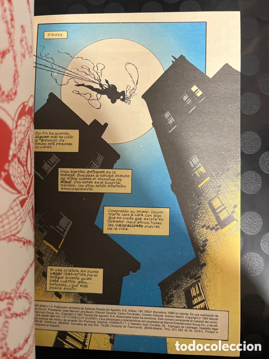 C&oacute;mics: SPIDERMAN N.6 TODD McFARLANE SPIDER-MAN ( 1990/1992 ) - Foto 3