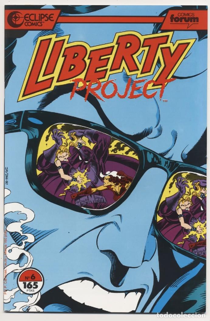 C&oacute;mics: COLECCION COMPLETA 7 NUMEROS LIBERTY PROJECT ECLIPSE COMICS EDITORIAL PLANETA 1990 EXCELENTE - Foto 6