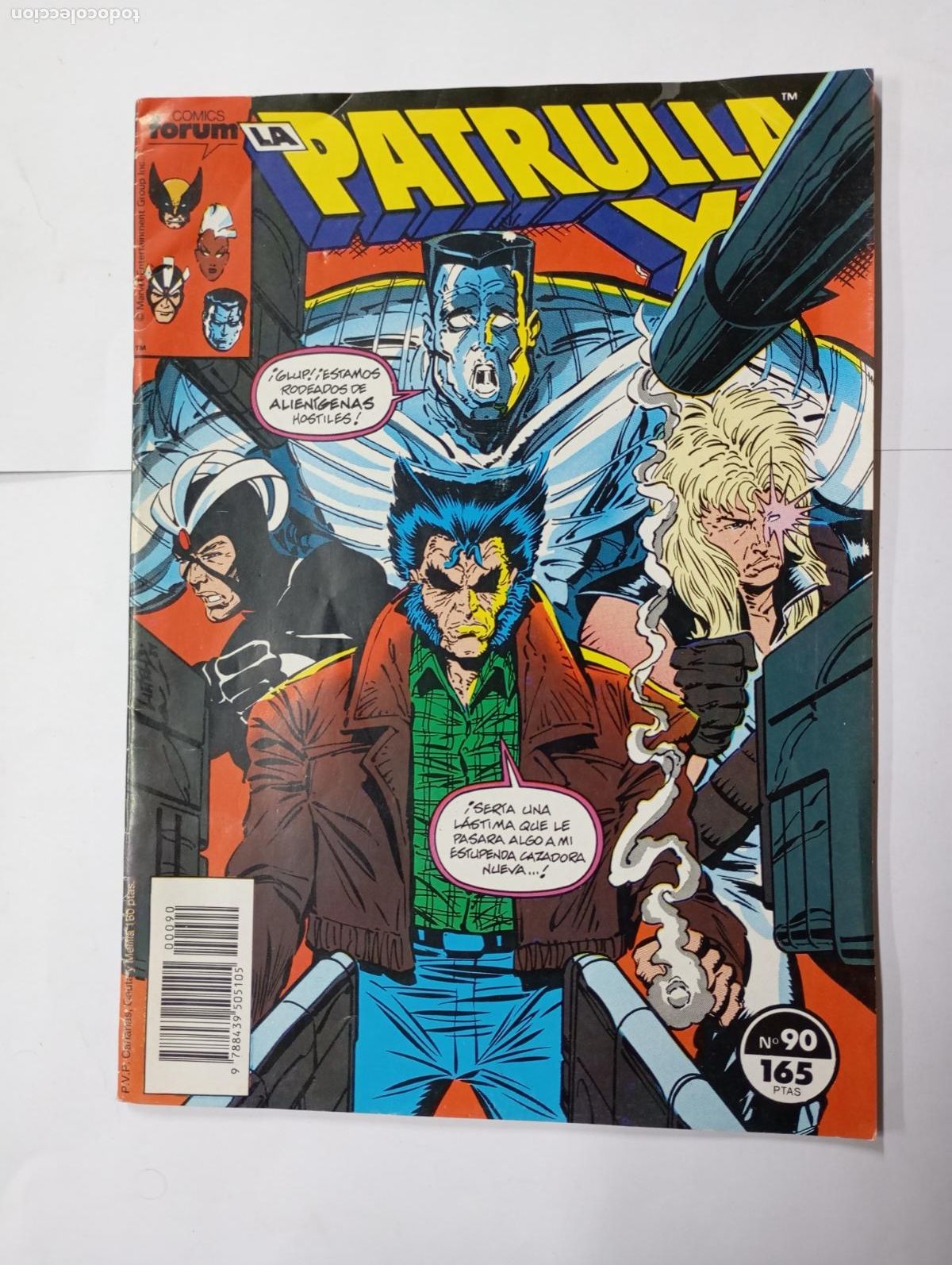 C&oacute;mics: PATRULLA X. N&ordm; 90. MARVEL COMICS FORUM. TDKR71 - Foto 1
