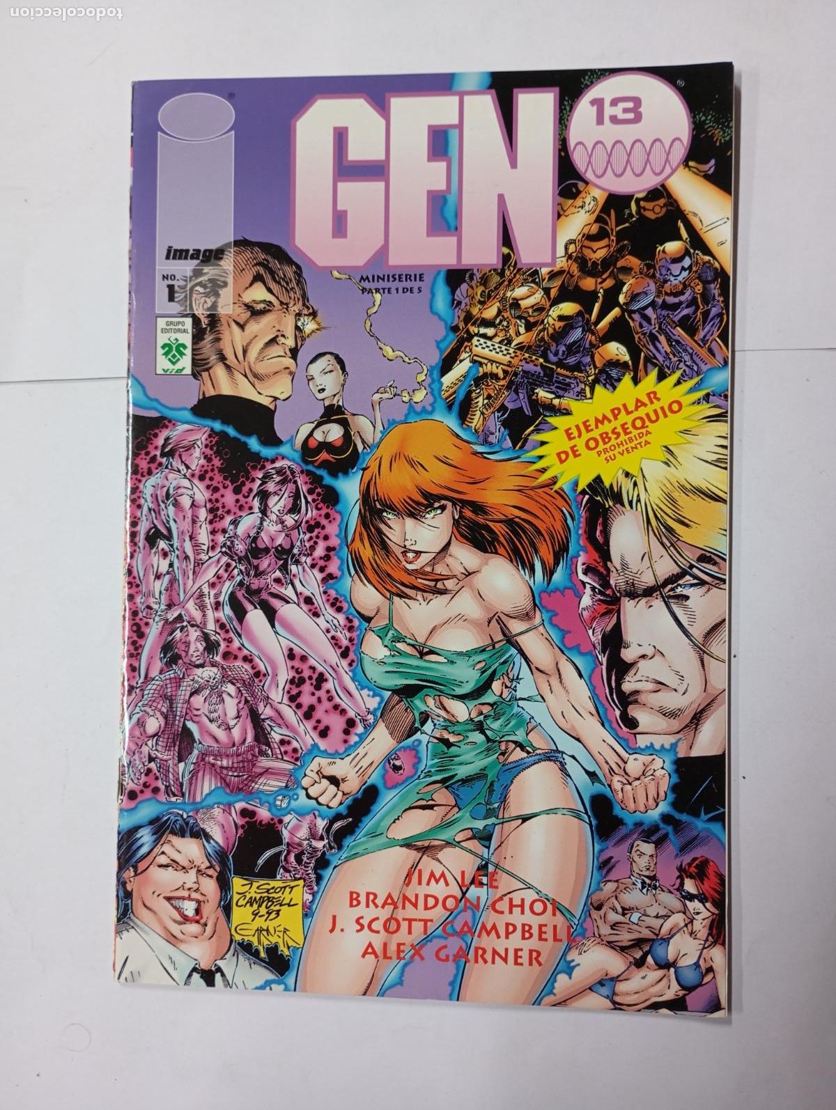 C&oacute;mics: GEN 13. N&ordm; 1. MINISERIE PARTE 1 DE 5. IMAGE. TDKR71 - Foto 1