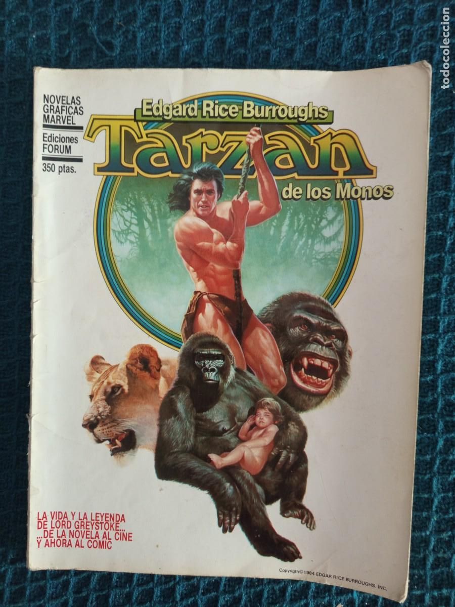 C&oacute;mics: Novelas graficas marvel Tarzan de los monos - Foto 1
