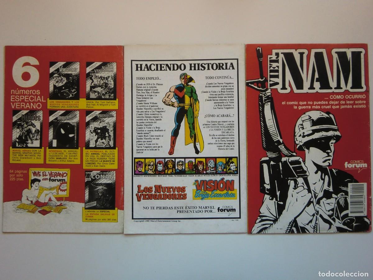 C&oacute;mics: Lote de 3 c&oacute;mics JUSTICE N&ordm; 5, 8 y 10 (1988) de FORUM C&Oacute;MICS - Foto 5