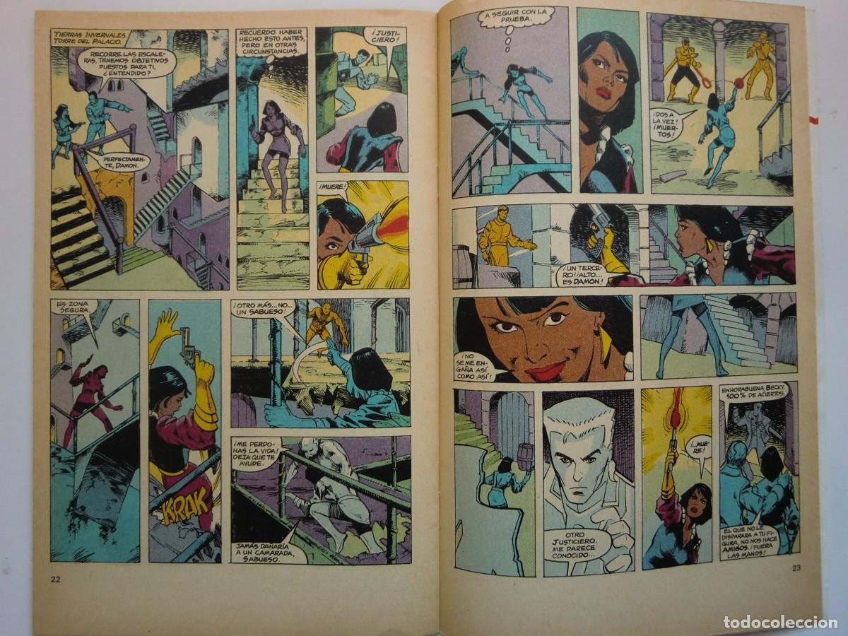 C&oacute;mics: Lote de 3 c&oacute;mics JUSTICE N&ordm; 5, 8 y 10 (1988) de FORUM C&Oacute;MICS - Foto 3