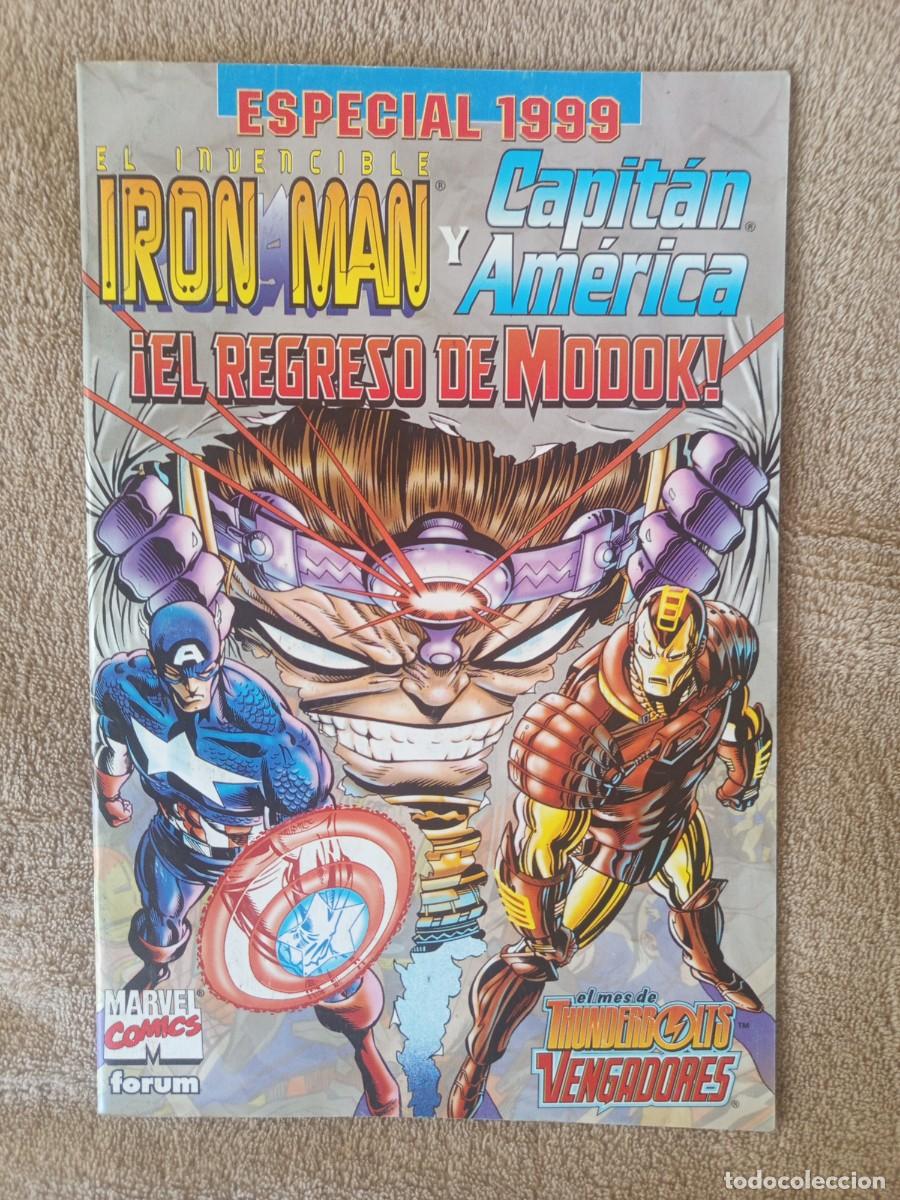 C&oacute;mics: Iron Man y Capitan America especial 1999 Comics Forum - Foto 1