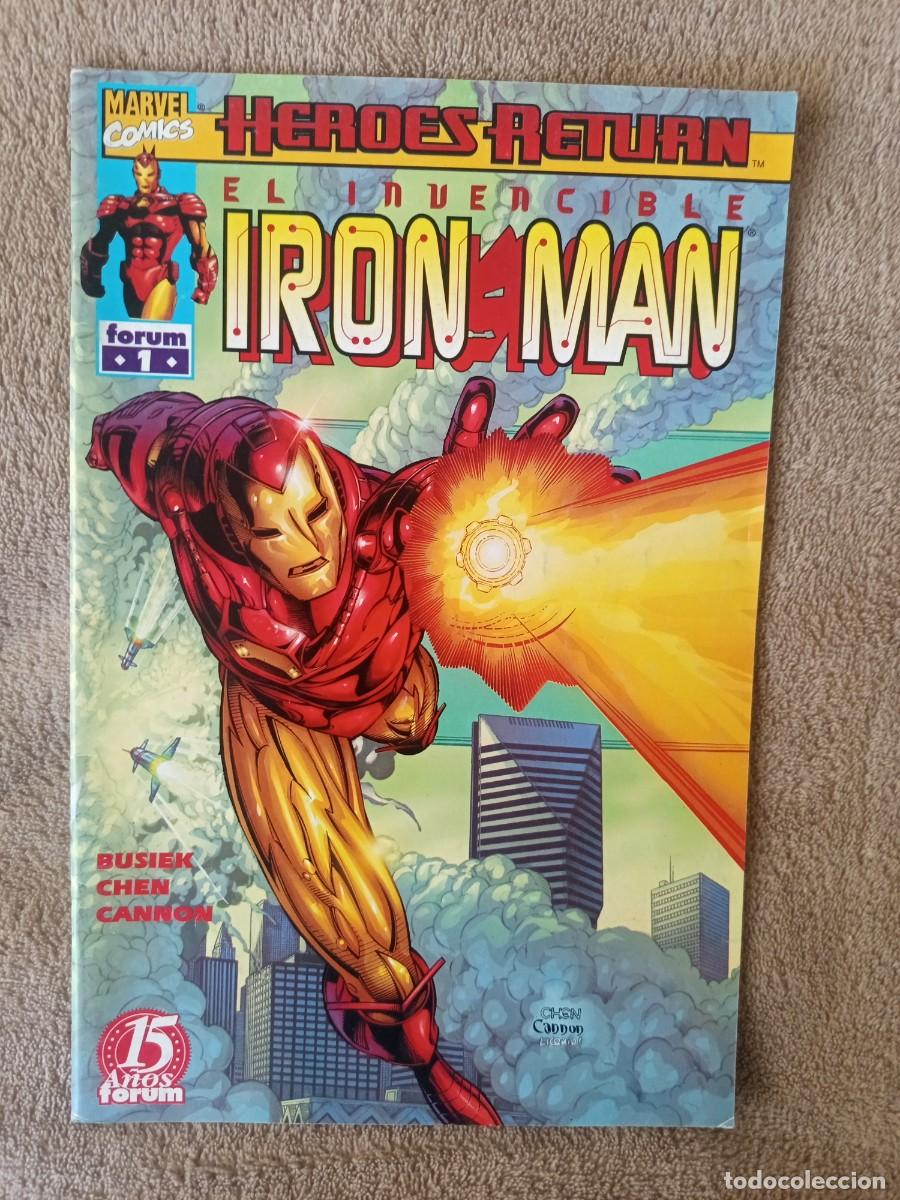 C&oacute;mics: Heroes return Iron Man 1 vol 4 Comics Forum - Foto 1