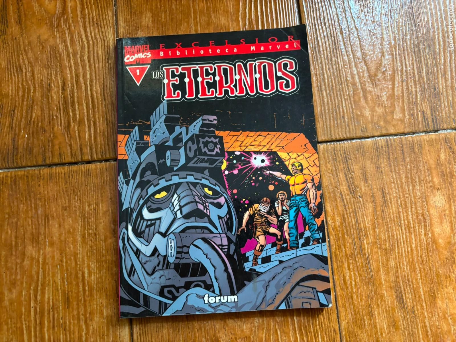 C&oacute;mics: BIBLIOTECA MARVEL EXCELSIOR LOS ETERNOS N&ordm; 1 EDITORIAL FORUM - Foto 1