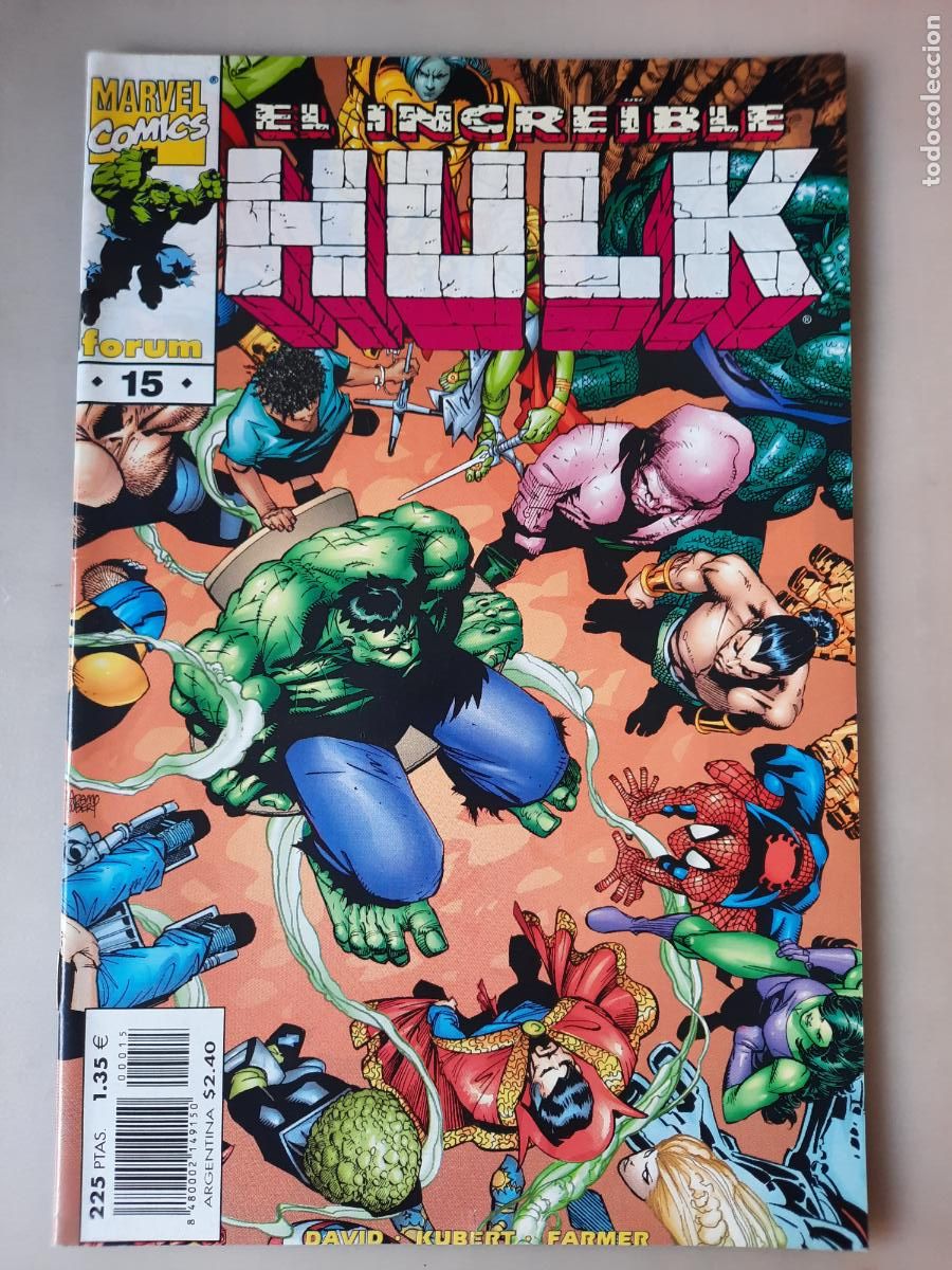C&oacute;mics: EL INCRE&Iacute;BLE HULK N&ordm; 1 AL 15 VOL. 3 - ED. FORUM - Foto 2