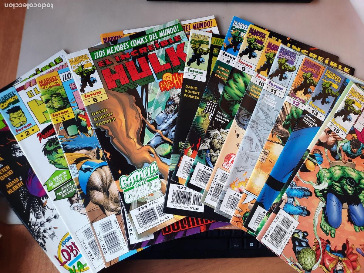 C&oacute;mics: EL INCRE&Iacute;BLE HULK N&ordm; 1 AL 15 VOL. 3 - ED. FORUM - Foto 1