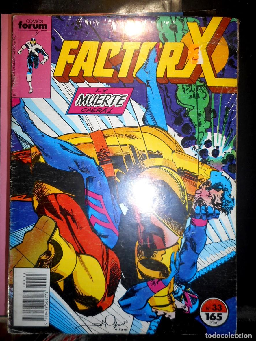 C&oacute;mics: FACTOR-X N&ordm;33 (FORUM-OCTUBRE 1990) WALTER SIMONSON - Foto 1