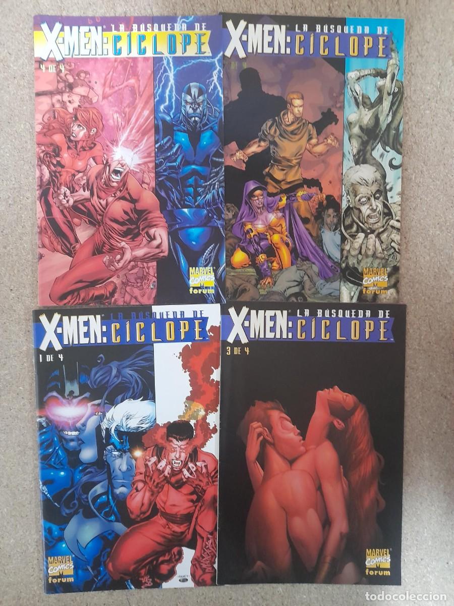 C&oacute;mics: X-Men:La Busqueda De Ciclope.Completa. 4 Comics.Marvel.Forum - Foto 1