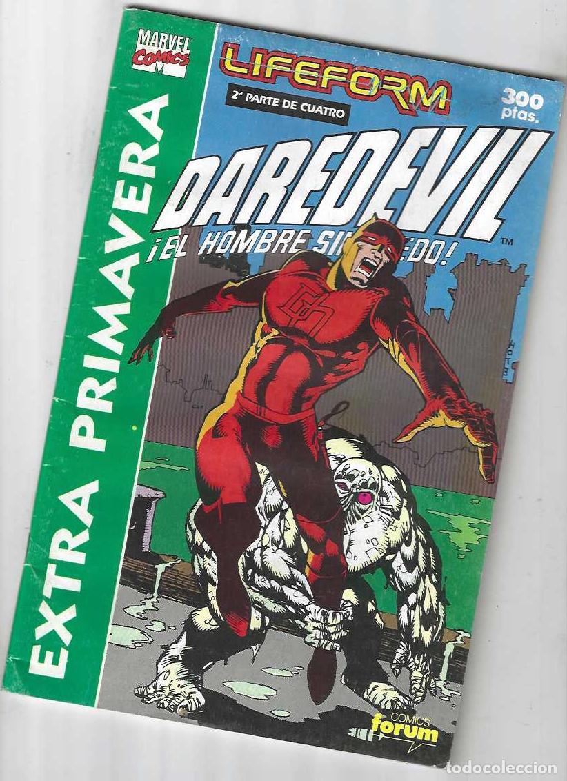 C&oacute;mics: DAREDEVIL - LIFEFORM - EXTRA PRIMAVERA - GRAPA FORUM - BASTANTE USADO - Foto 1