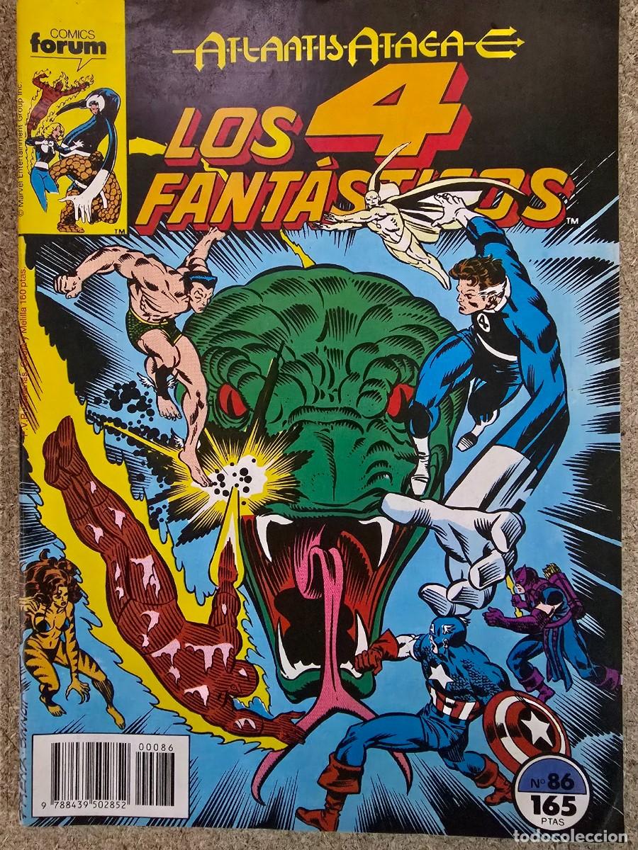 C&oacute;mics: Los 4 Fantasticos 86.Vol.1.Marvel.Forum - Foto 1