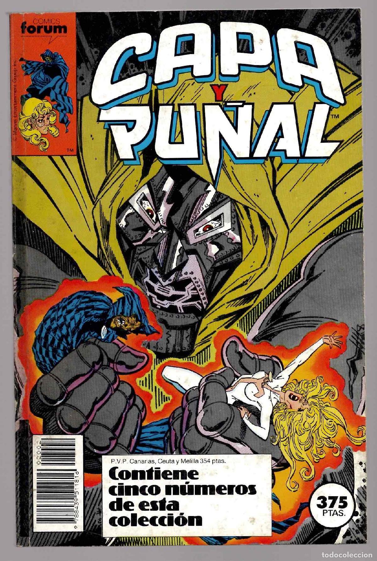 C&oacute;mics: CAPA Y PU&Ntilde;AL CONTIENE CINCO NUMEROS N&ordm; 6 AL 10. FORUM 1989 - Foto 1