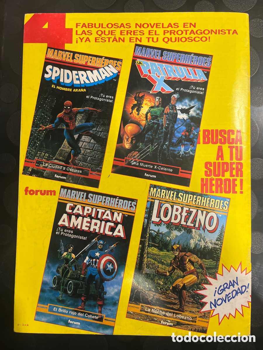 C&oacute;mics: MARVEL H&Eacute;ROES N.20 LONGSHOT ( 1986/1993 ) - Foto 2