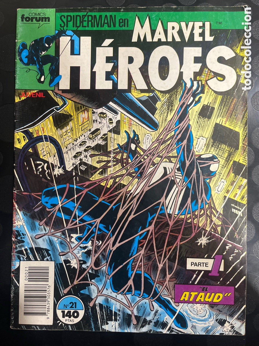 C&oacute;mics: MARVEL H&Eacute;ROES N.21 SPIDERMAN ( 1986/1993 ) - Foto 1
