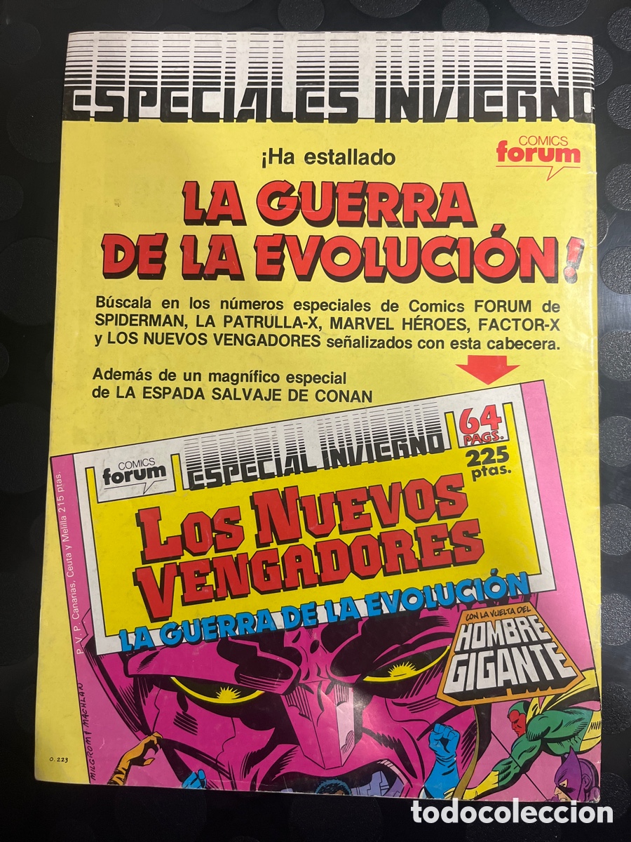 C&oacute;mics: MARVEL H&Eacute;ROES N.23 SPIDERMAN ( 1986/1993 ) - Foto 2