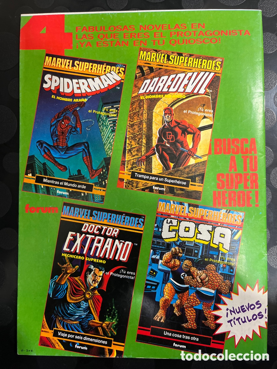 C&oacute;mics: MARVEL H&Eacute;ROES N.32 SPIDERMAN Y KAZAR ( 1986/1993 ) - Foto 2