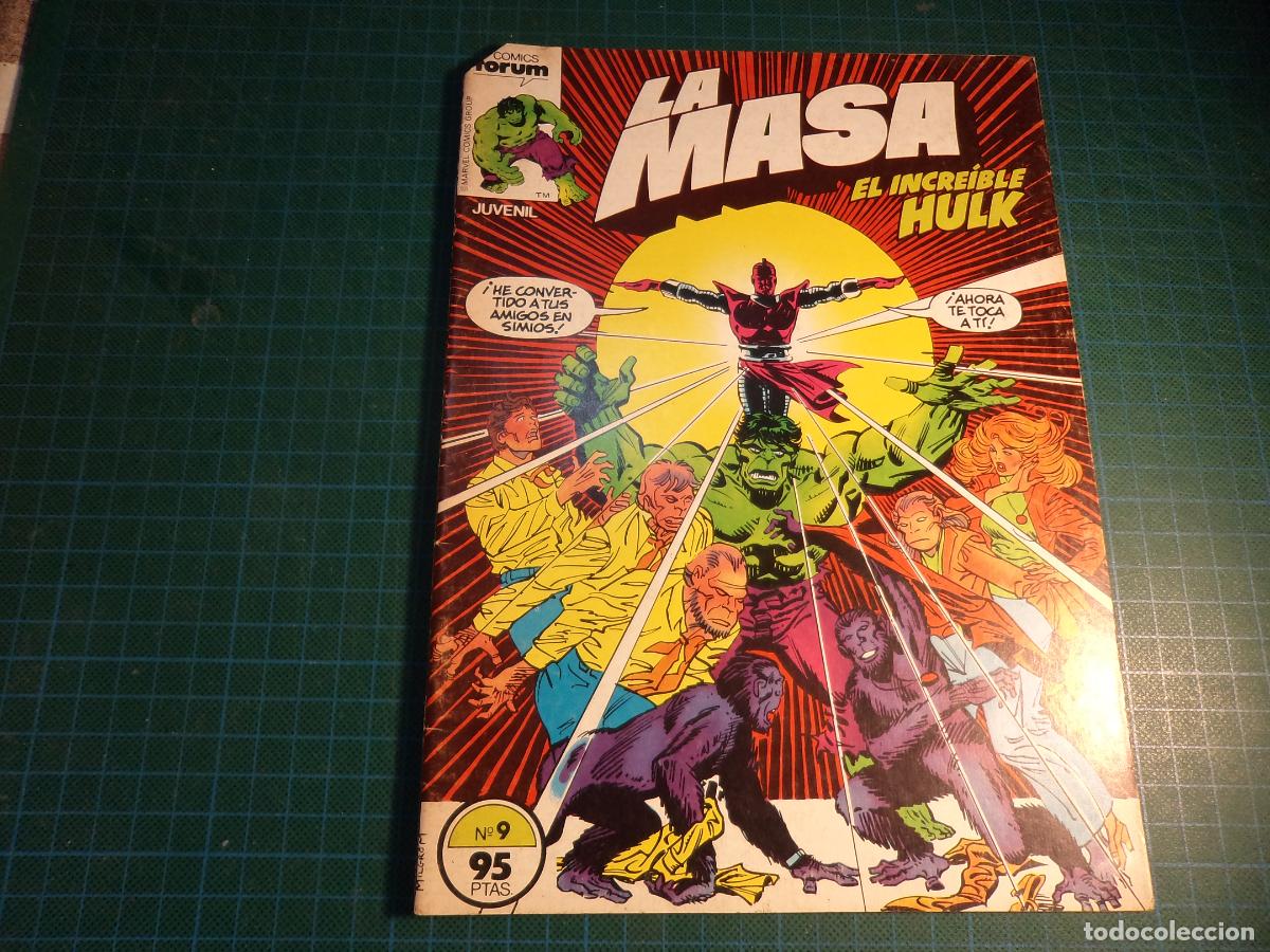 C&oacute;mics: La Masa. N&ordm; 9. Forum. Esquina superior cortada. (Ref. 15-B) - Foto 1