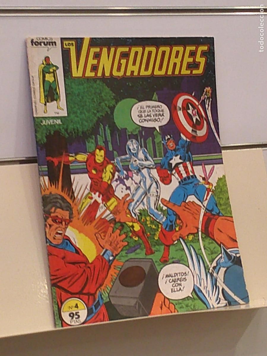 C&oacute;mics: LOS VENGADORES VOL. 1 N&ordm; 4 MARVEL - FORUM - Foto 1