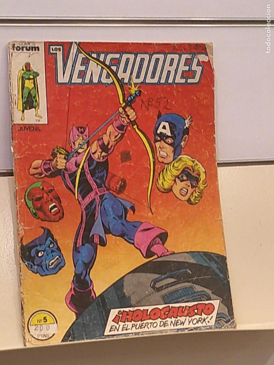 C&oacute;mics: LOS VENGADORES VOL. 1 N&ordm; 5 MARVEL - FORUM - Foto 1