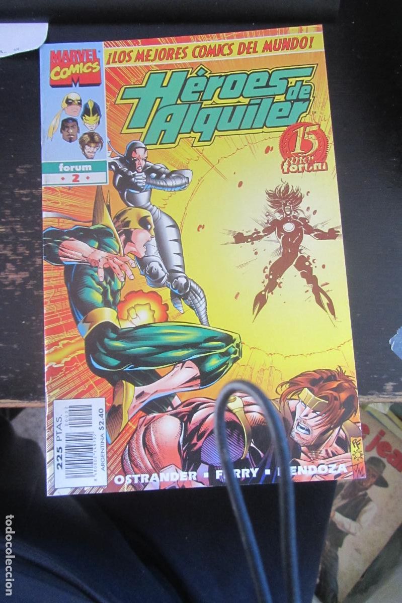 C&oacute;mics: H&Eacute;ROES DE ALQUILER N&ordm; 2 / MARVEL - FORUM arx113 - Foto 1
