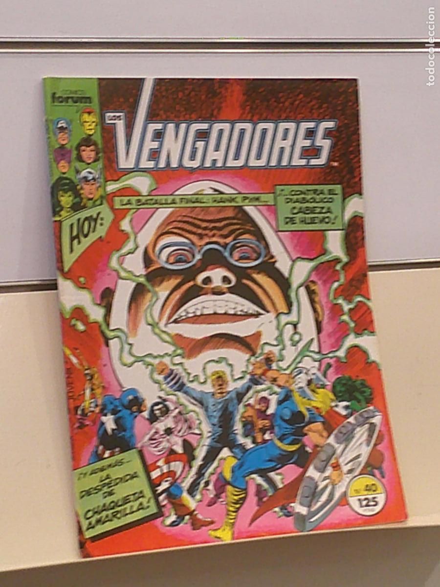 C&oacute;mics: LOS VENGADORES VOL. 1 N&ordm; 40 MARVEL - FORUM - Foto 1