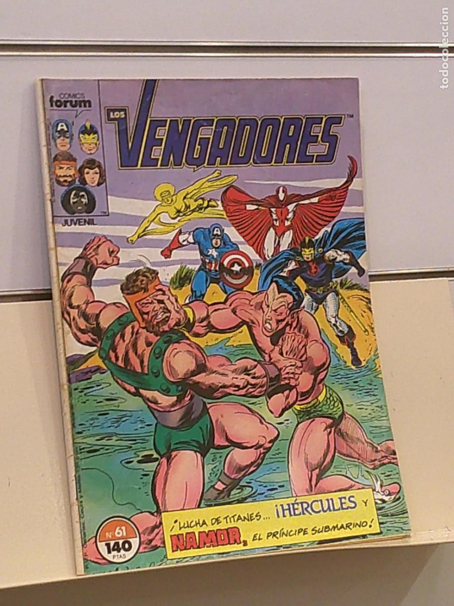 C&oacute;mics: LOS VENGADORES VOL. 1 N&ordm; 61 MARVEL - FORUM - Foto 1
