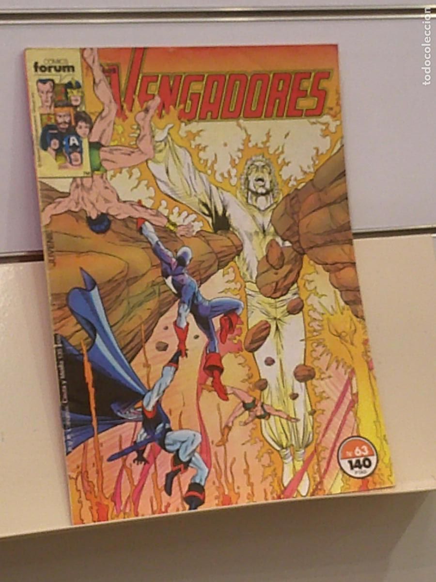 C&oacute;mics: LOS VENGADORES VOL. 1 N&ordm; 63 MARVEL - FORUM - Foto 1