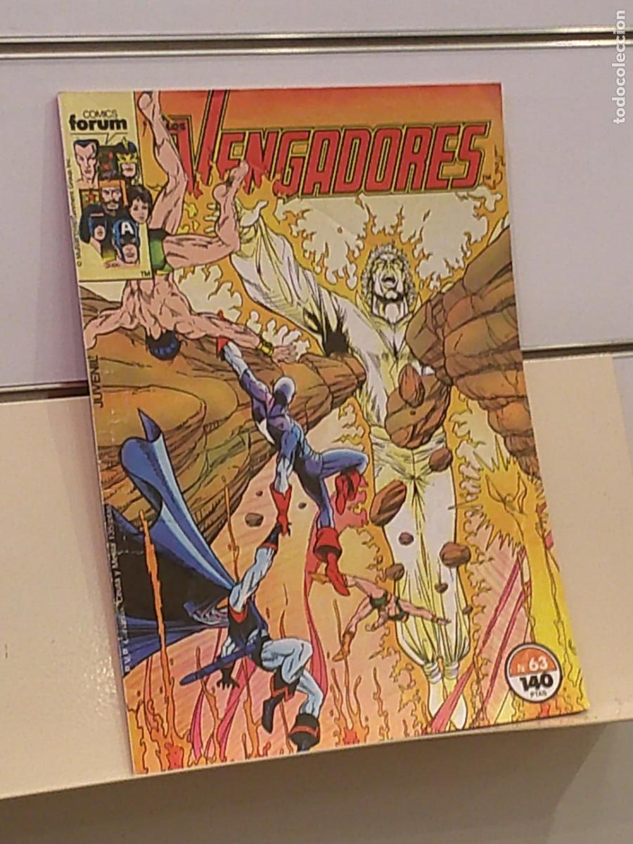C&oacute;mics: LOS VENGADORES VOL. 1 N&ordm; 63 MARVEL - FORUM - Foto 1