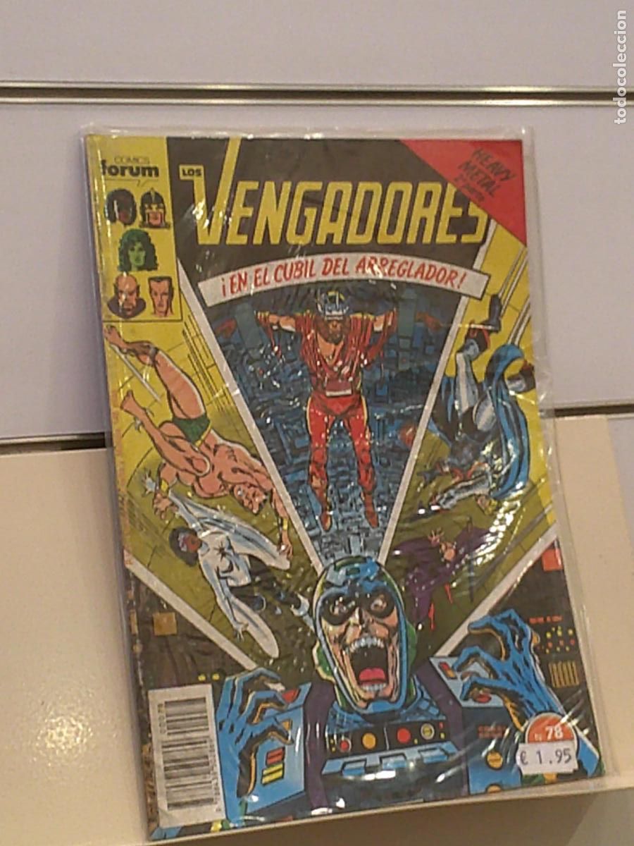 C&oacute;mics: LOS VENGADORES VOL. 1 N&ordm; 78 MARVEL - FORUM - Foto 1