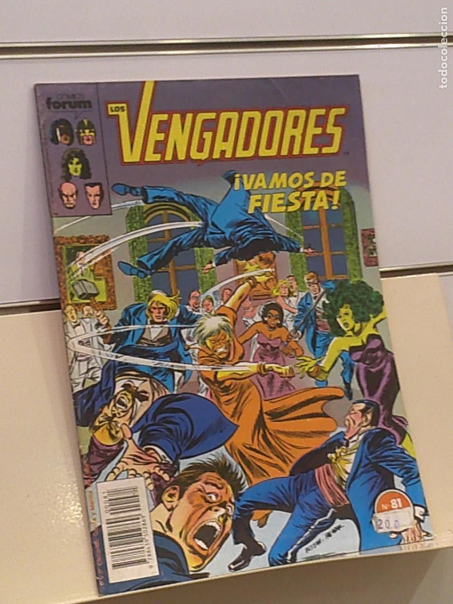 C&oacute;mics: LOS VENGADORES VOL. 1 N&ordm; 81 MARVEL - FORUM - Foto 1