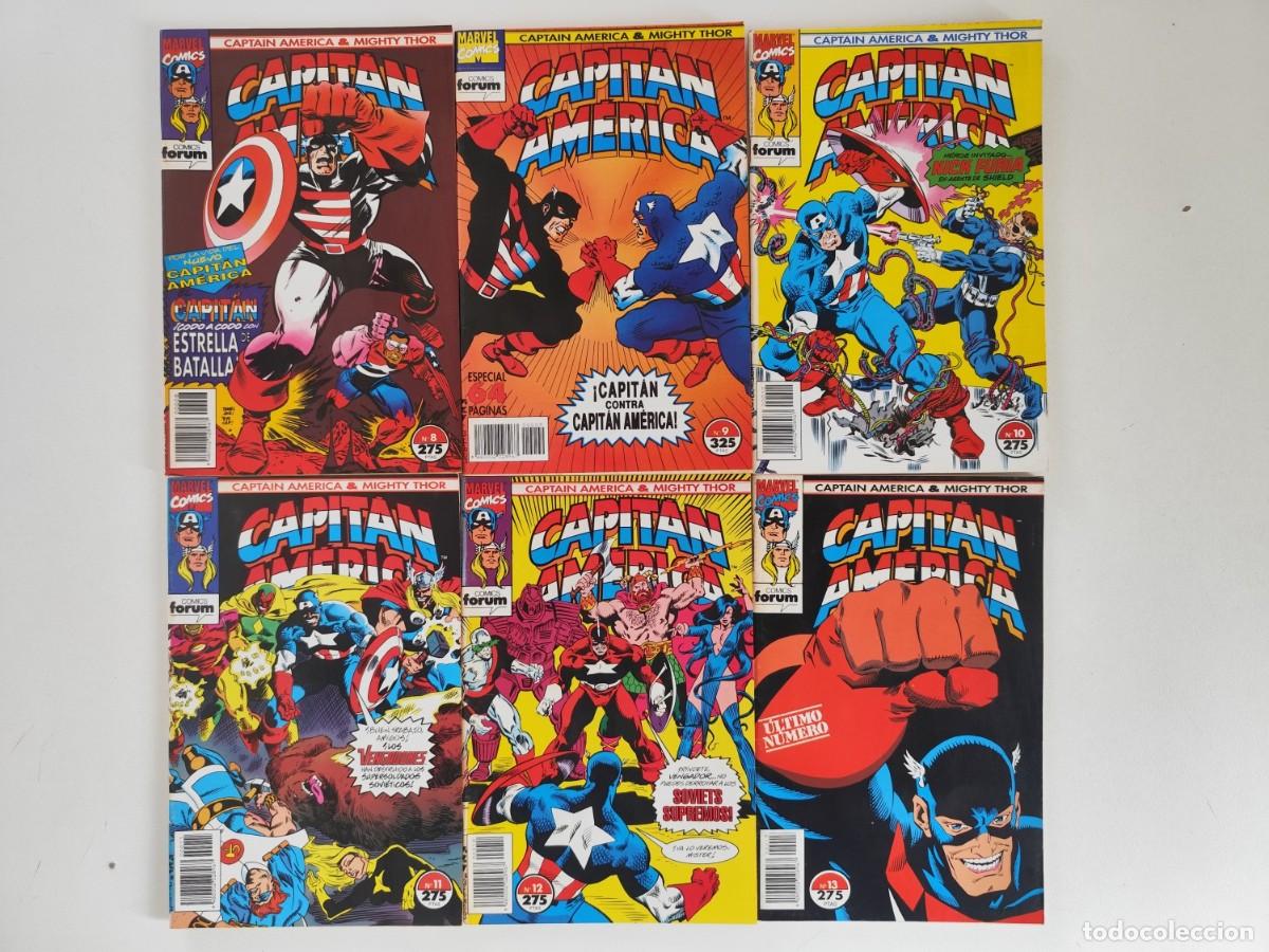 C&oacute;mics: CAPIT&Aacute;N AM&Eacute;RICA Y THOR EL PODEROSO Vol.2 COMPLETA 13 N&ordm;S ~ MARVEL/FORUM (1993-1994) - Foto 6