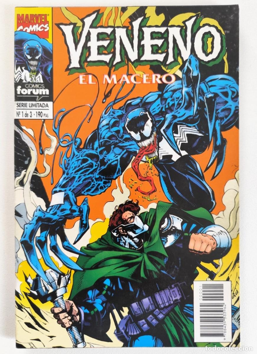 C&oacute;mics: VENENO: EL MACERO (Carl Potts, Liam Sharp) N&ordm;s 1-2 ~ MARVEL/FORUM (1995) - Foto 3