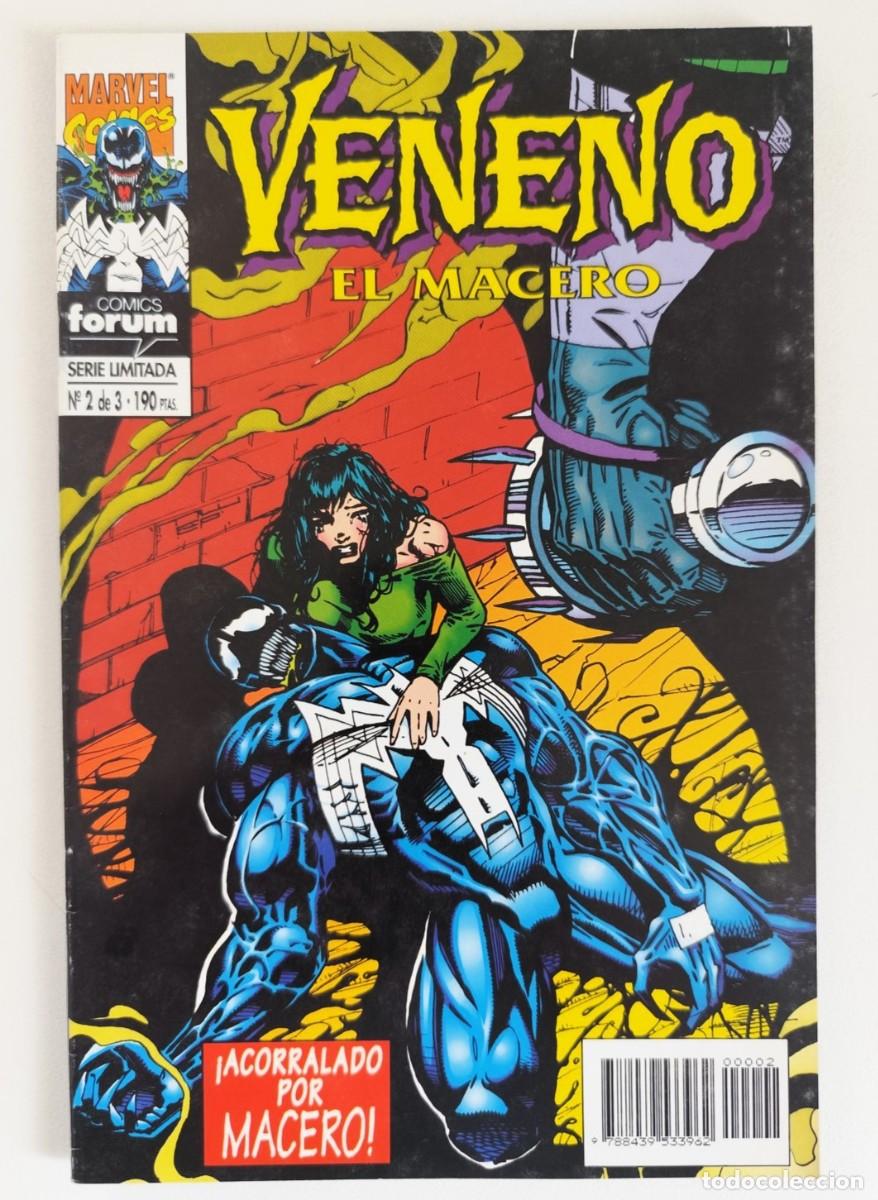 C&oacute;mics: VENENO: EL MACERO (Carl Potts, Liam Sharp) N&ordm;s 1-2 ~ MARVEL/FORUM (1995) - Foto 4