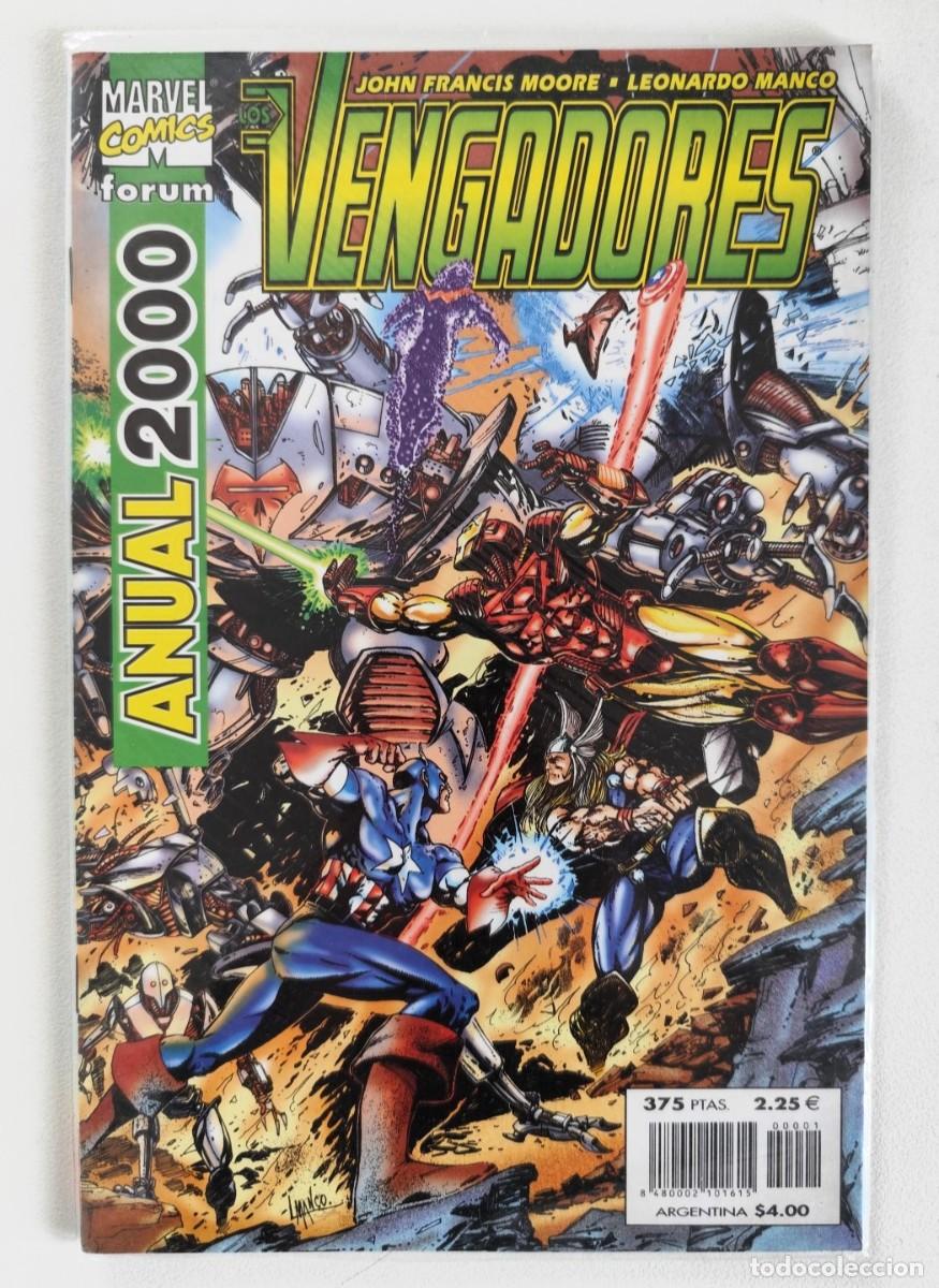 C&oacute;mics: VENGADORES ANUAL 2000 (John Francis Moore, Leonardo Manco) ~ MARVEL/FORUM (2000) - Foto 1
