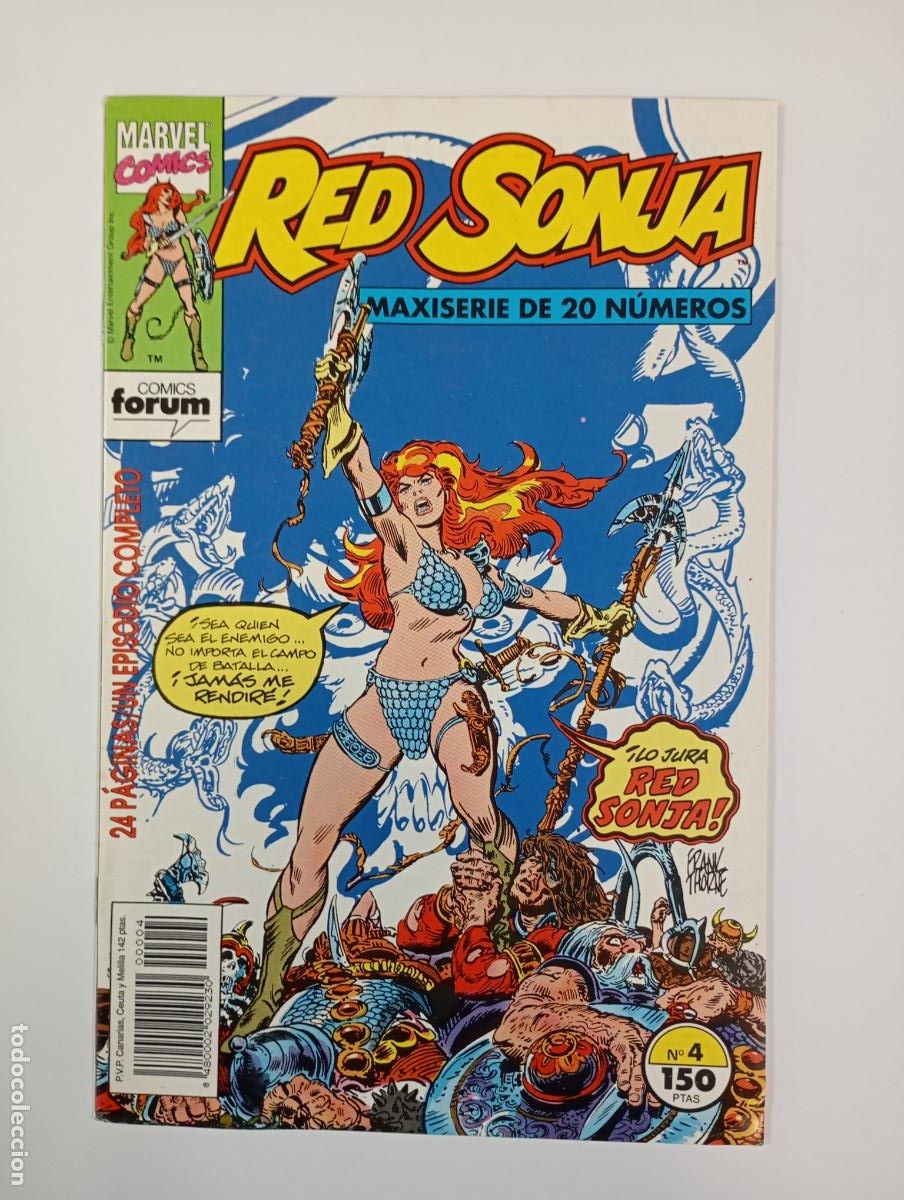 C&oacute;mics: Red Sonja n⁰ 4. Marvel Comics Forum. TDKR38 - Foto 1