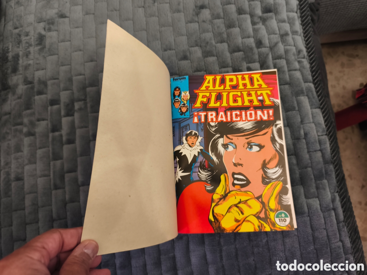 C&oacute;mics: RETAPADO ALPHA FLIGHT DEL 6 AL 10 COMICS FORUM MARVEL BUEN ESTADO - Foto 7