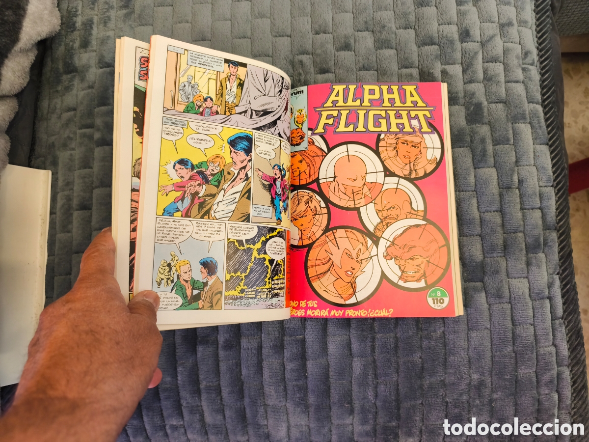 C&oacute;mics: RETAPADO ALPHA FLIGHT DEL 6 AL 10 COMICS FORUM MARVEL BUEN ESTADO - Foto 9