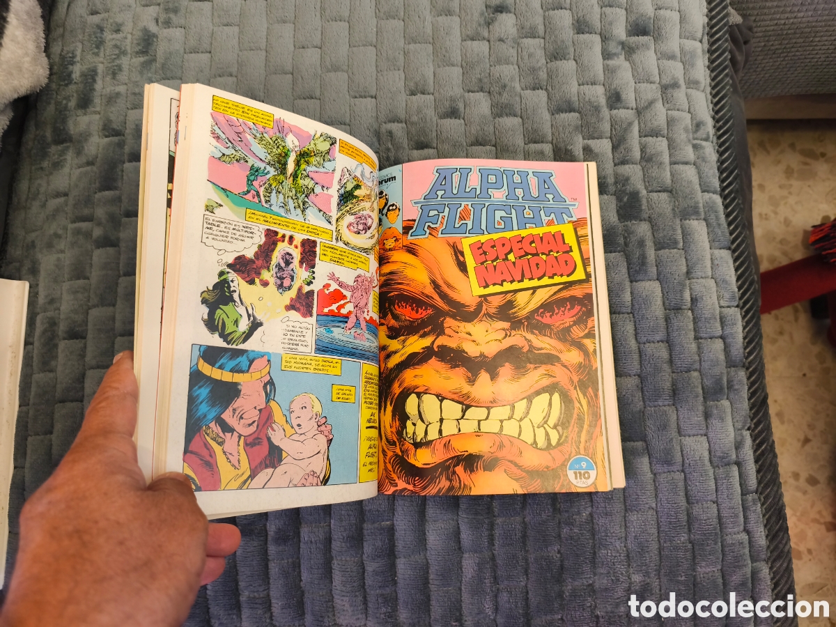C&oacute;mics: RETAPADO ALPHA FLIGHT DEL 6 AL 10 COMICS FORUM MARVEL BUEN ESTADO - Foto 10