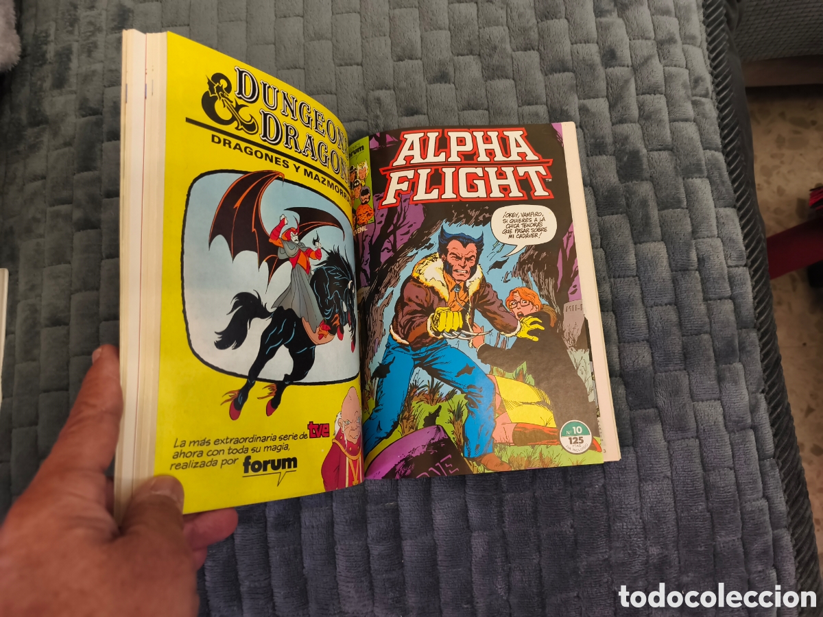 C&oacute;mics: RETAPADO ALPHA FLIGHT DEL 6 AL 10 COMICS FORUM MARVEL BUEN ESTADO - Foto 11