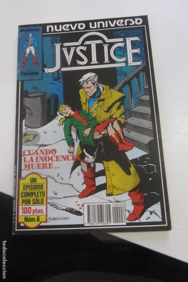 C&oacute;mics: NUEVO UNIVERSO . JUSTICE - N&ordm; 6 FORUM ARX28 - Foto 1