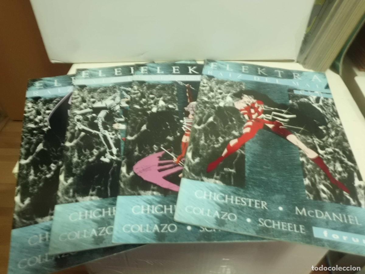 C&oacute;mics: ELEKTRA RAIZ DEL MAL COMPLETA 4 N&ordm; PLANETA - Foto 1
